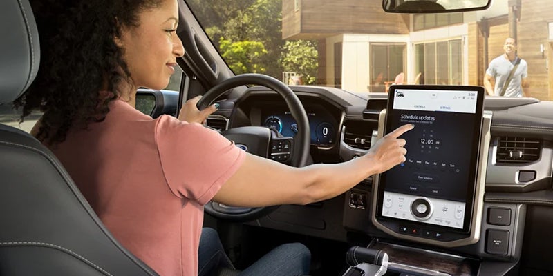 Ford Lighning dashboard