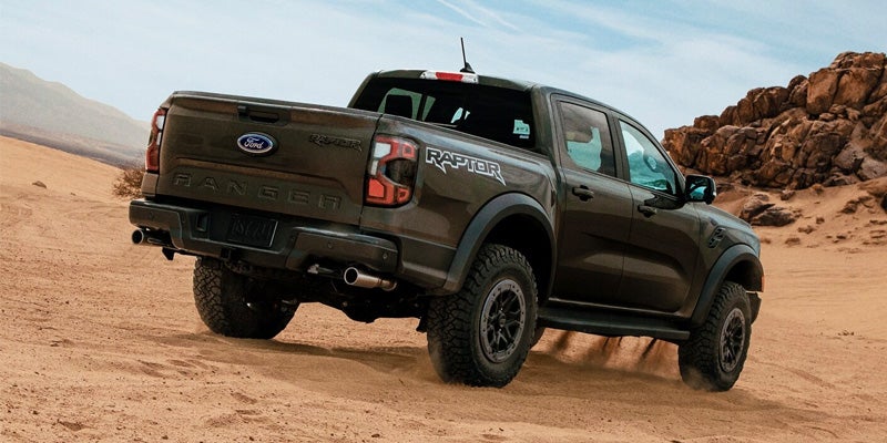 Black Ford Ranger - Raptor exterior