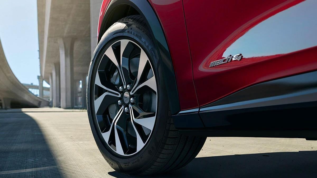 2021 Ford Mustang Mach-E front left wheel