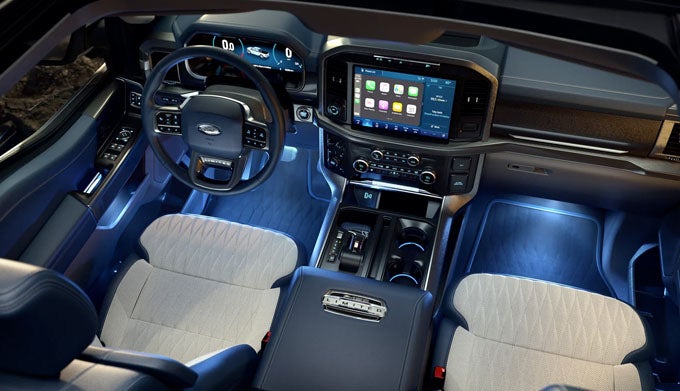 Ford F-150 interior