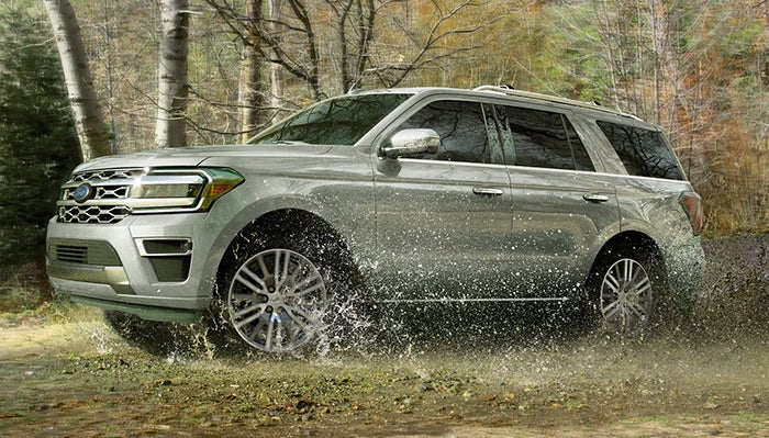 2023 Ford Expedition driving in water